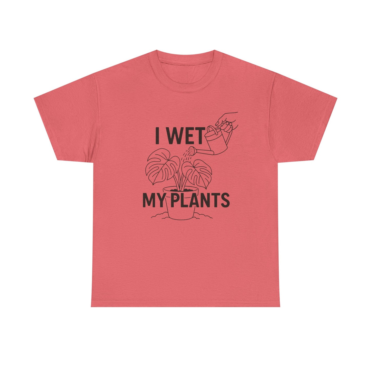 Funny Plant Lover Tee, I Wet My Plants Shirt, Gardening Gift, Unisex Cotton T-Shirt, Plant Parent Apparel, Houseplant Humor Tee