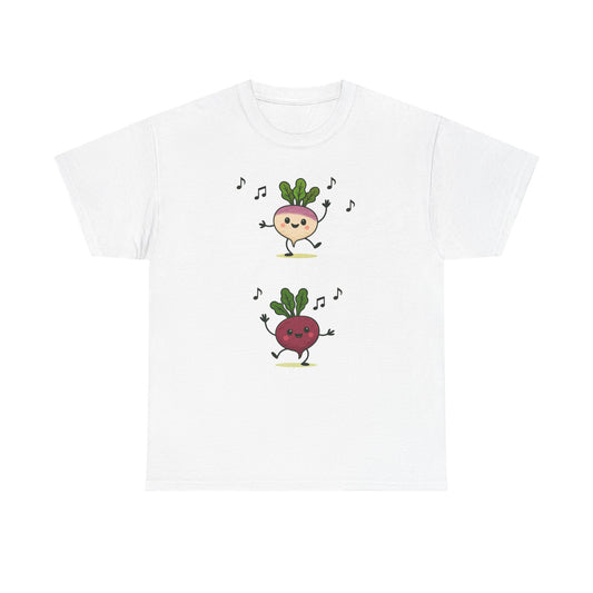 Turnip the Beet Tee, Funny Unisex Humor Shirt, Cute Gardening Gift, Music Lover Apparel, Vegetable Lovers Tees