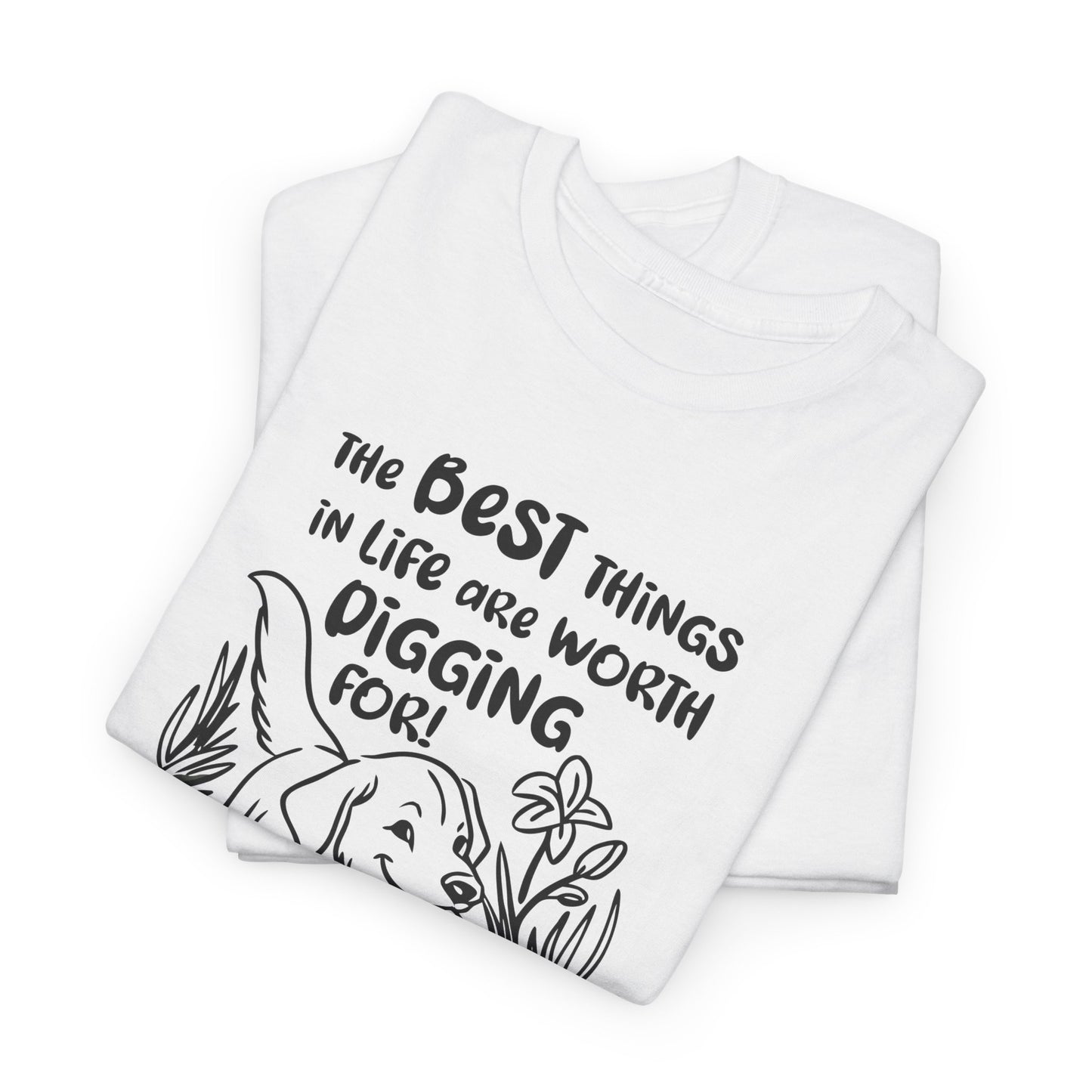 T-Shirt for Garden Lover Gift for Dog Lover Shirt Pet Parent Gift for Gardening Lover Cute Dog T-Shirt Nature Tee
