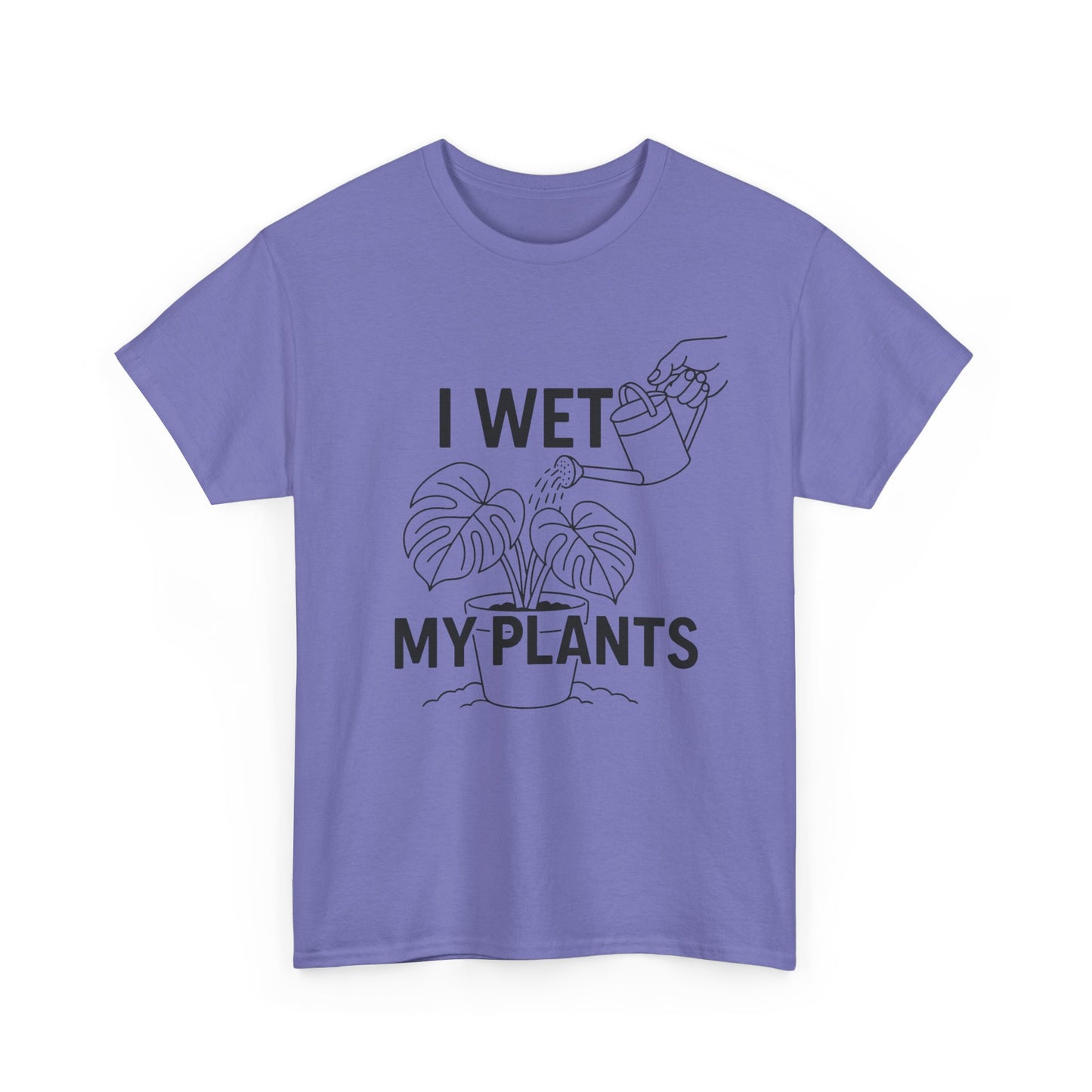 Funny Plant Lover Tee, I Wet My Plants Shirt, Gardening Gift, Unisex Cotton T-Shirt, Plant Parent Apparel, Houseplant Humor Tee