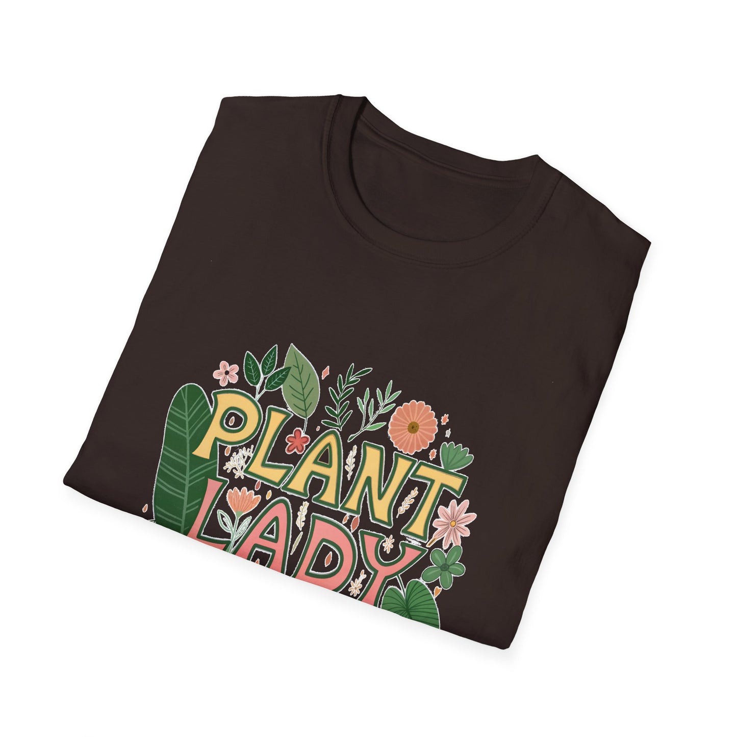 Plant Lady T-Shirt Perfect Gift for Gardeners Shirt for Plant Lover Mother's Day Birthday Everyday Wear