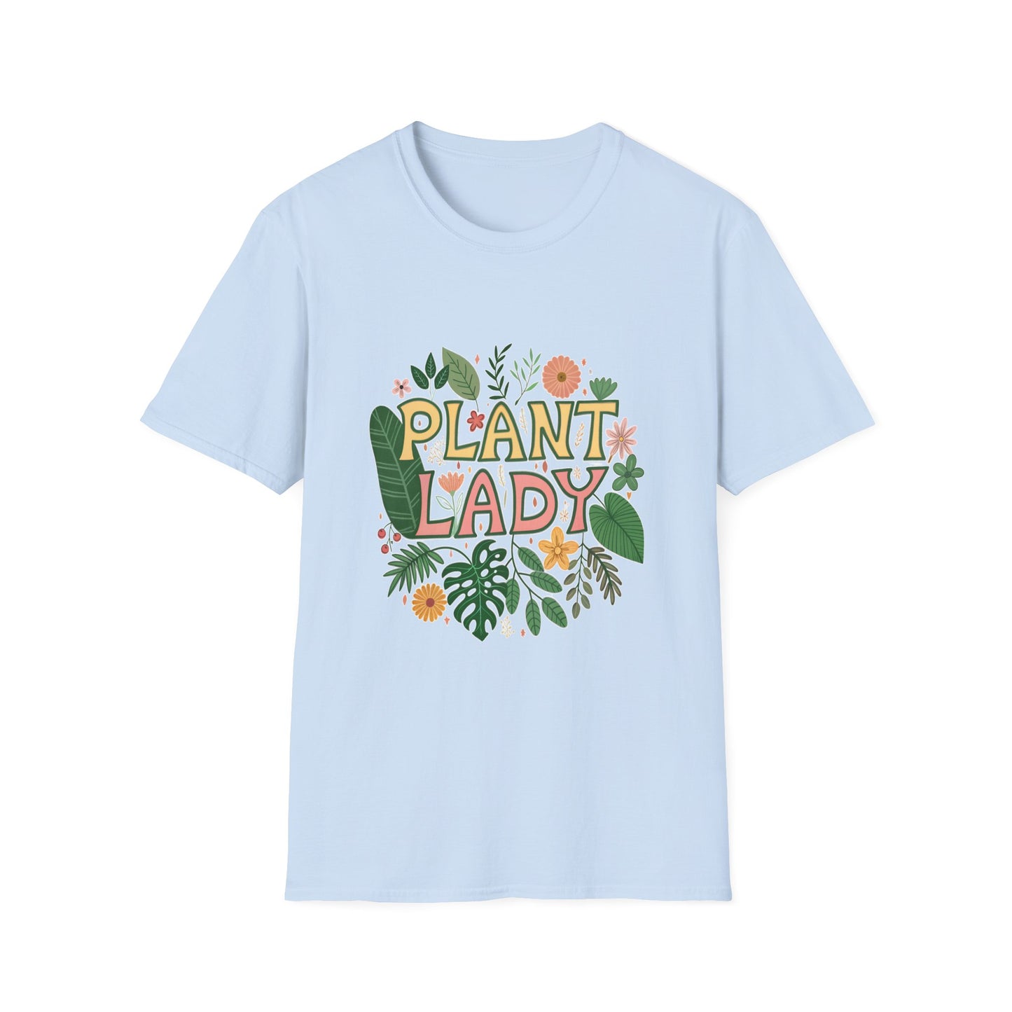 Plant Lady T-Shirt Perfect Gift for Gardeners Shirt for Plant Lover Mother's Day Birthday Everyday Wear