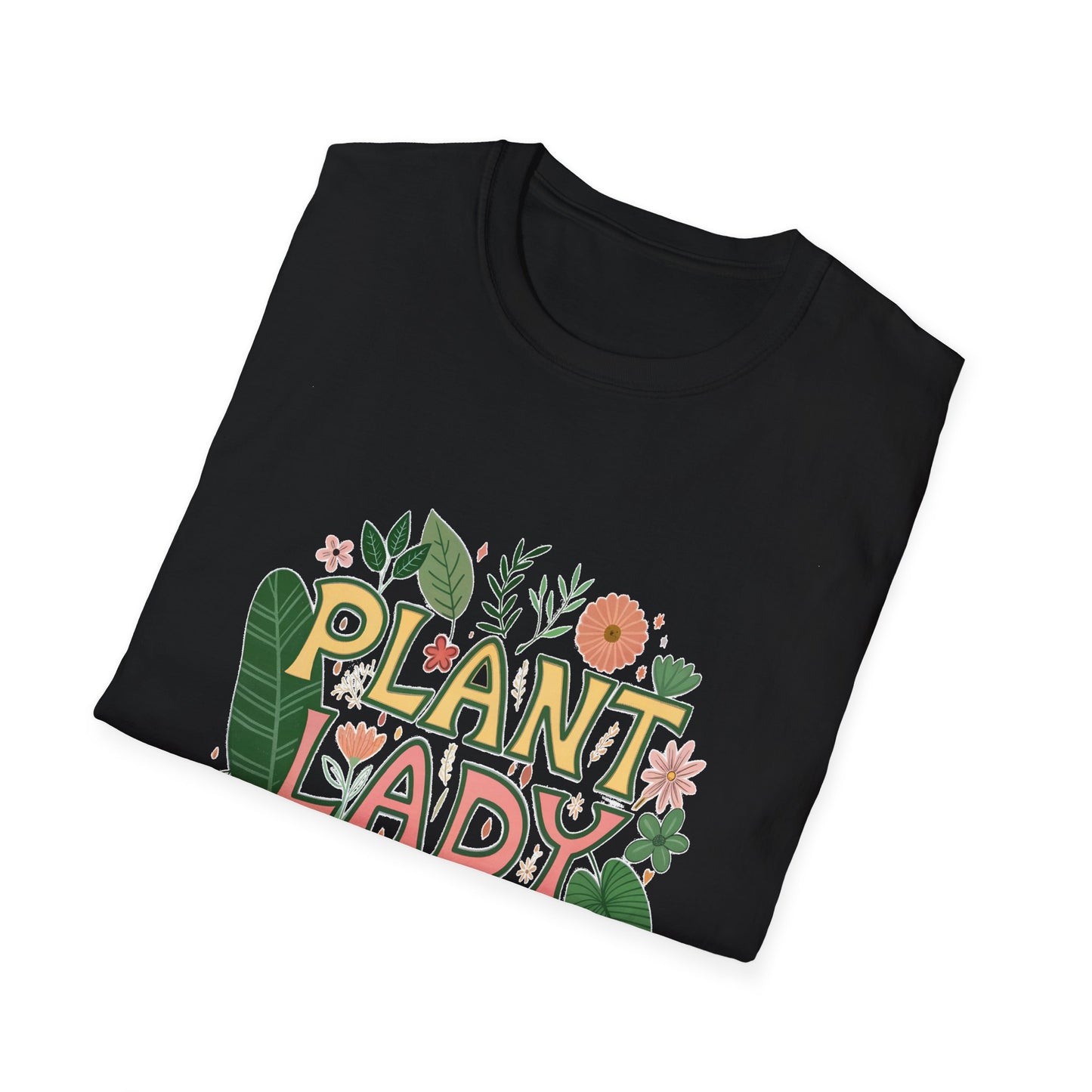 Plant Lady T-Shirt Perfect Gift for Gardeners Shirt for Plant Lover Mother's Day Birthday Everyday Wear