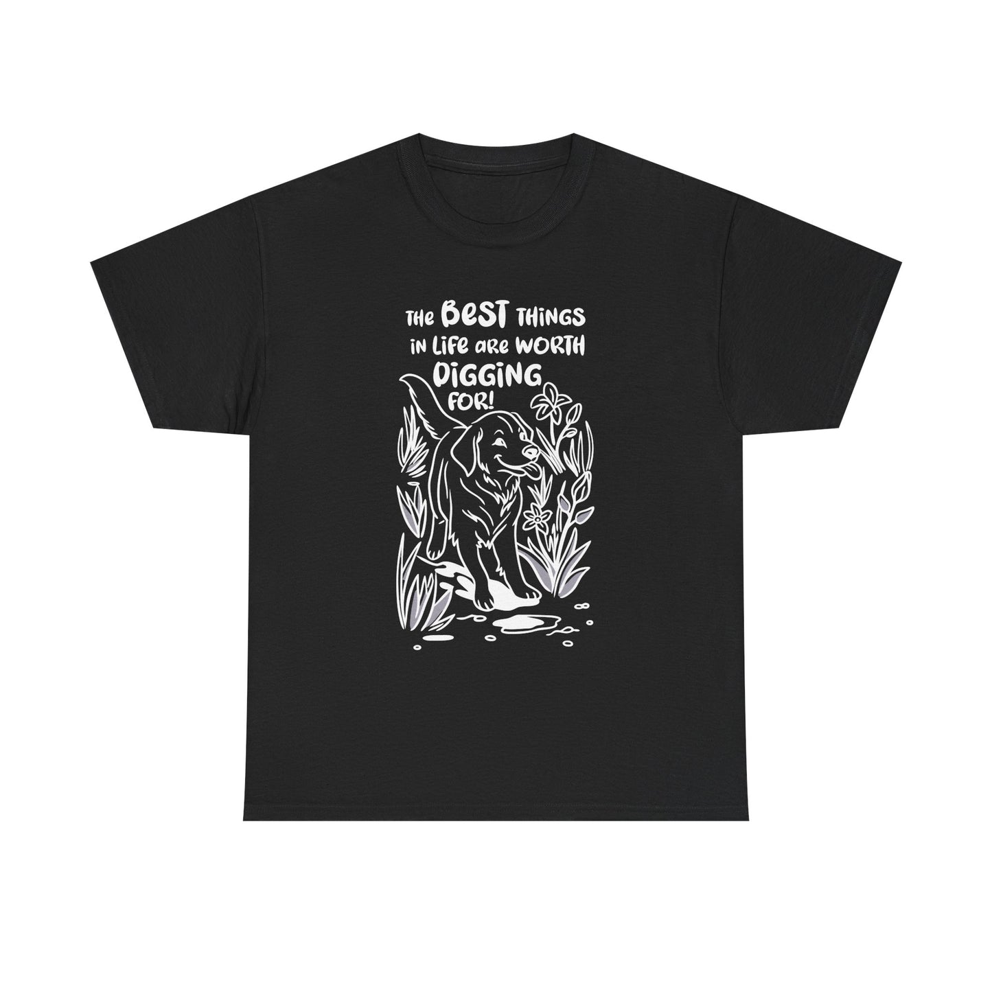 T-Shirt for Garden Lover Gift for Dog Lover Shirt Pet Parent Gift for Gardening Lover Cute Dog T-Shirt Nature Tee