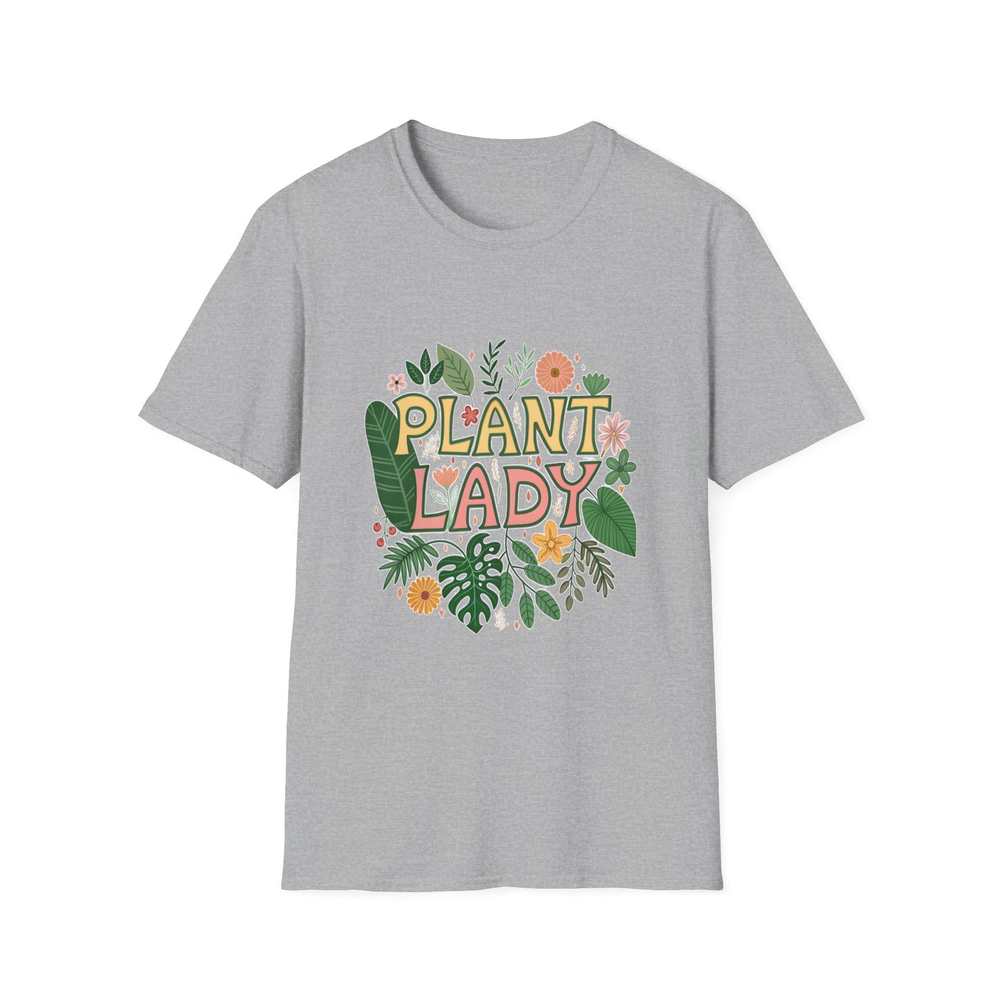Plant Lady T-Shirt Perfect Gift for Gardeners Shirt for Plant Lover Mother's Day Birthday Everyday Wear