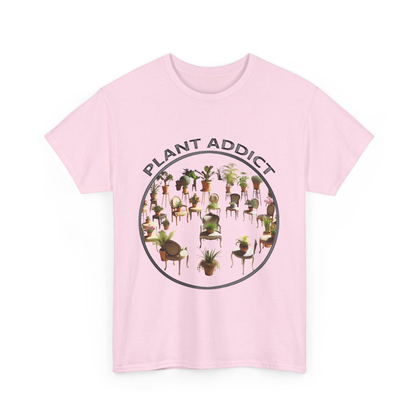 Plant Addict Unisex Heavy Cotton Tee - Perfect Gift for Plant Lovers