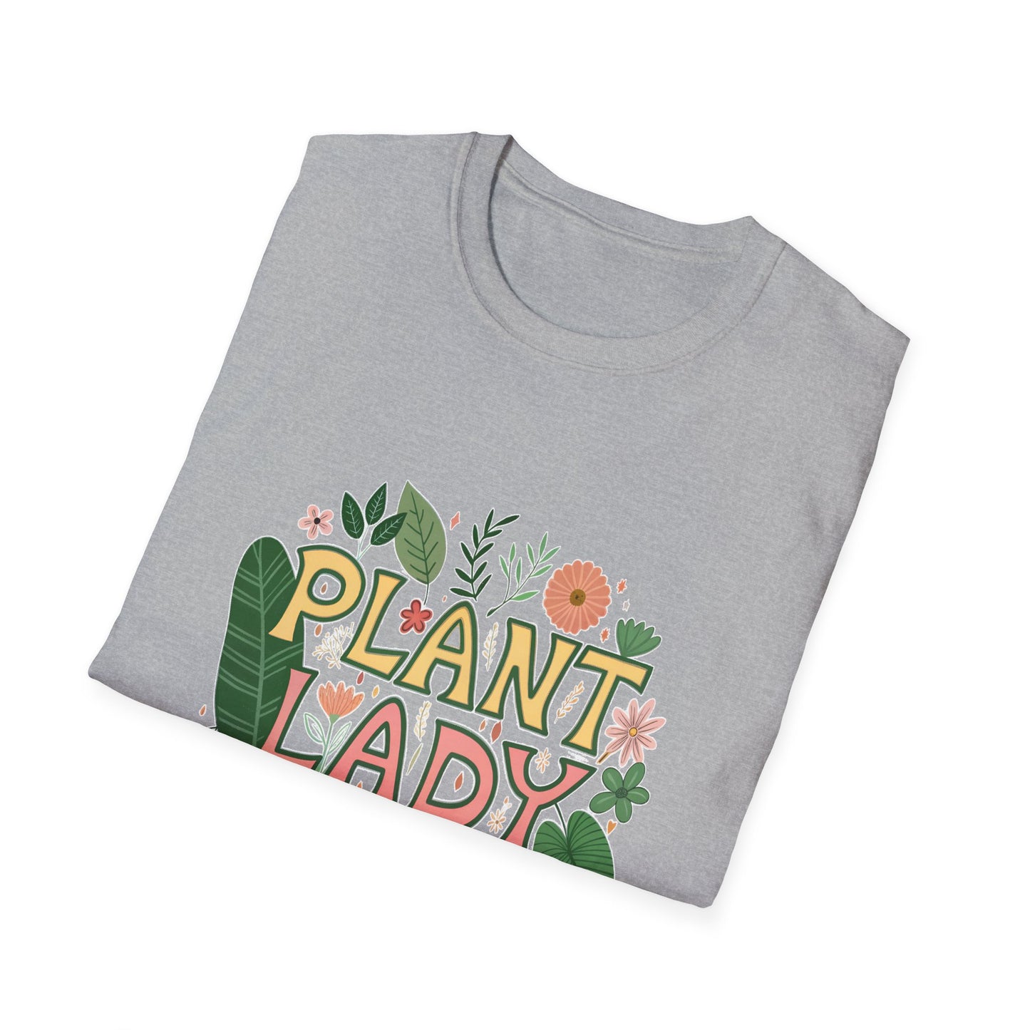 Plant Lady T-Shirt Perfect Gift for Gardeners Shirt for Plant Lover Mother's Day Birthday Everyday Wear
