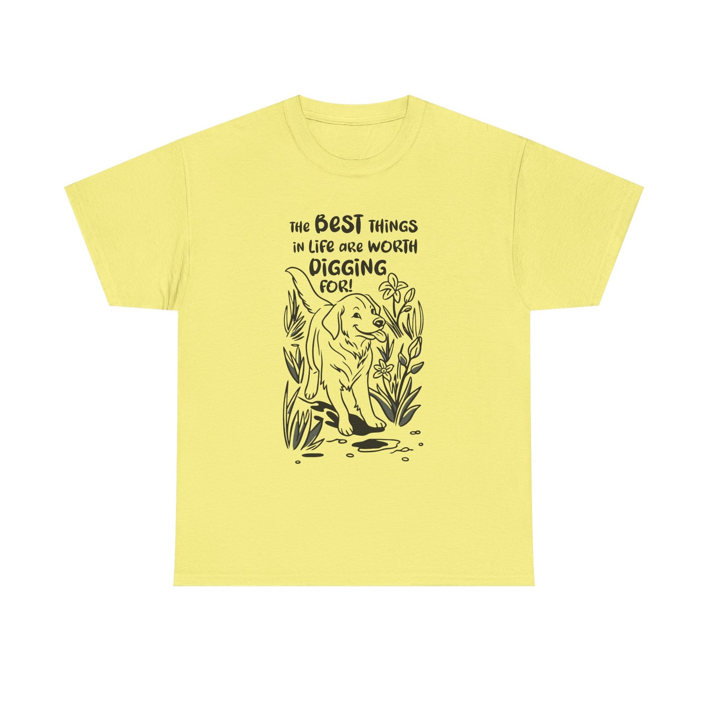 T-Shirt for Garden Lover Gift for Dog Lover Shirt Pet Parent Gift for Gardening Lover Cute Dog T-Shirt Nature Tee