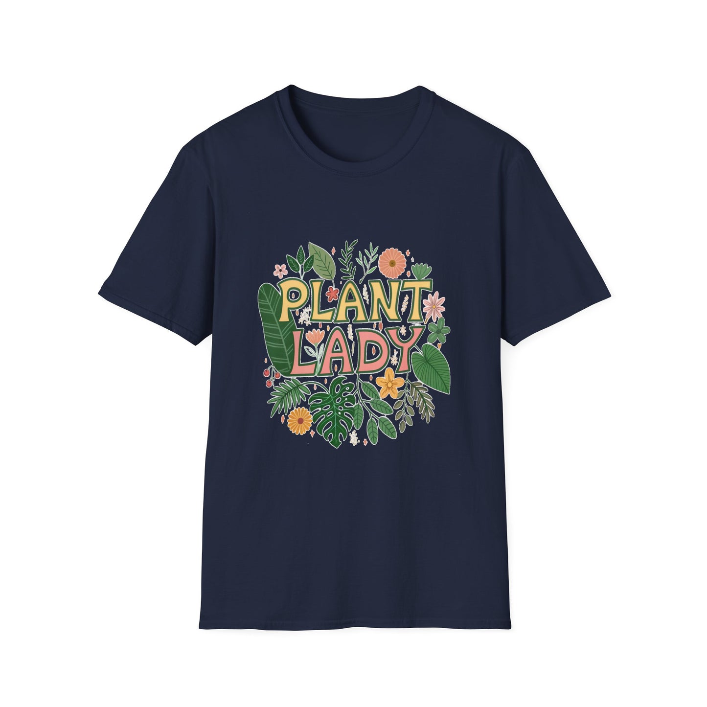 Plant Lady T-Shirt Perfect Gift for Gardeners Shirt for Plant Lover Mother's Day Birthday Everyday Wear