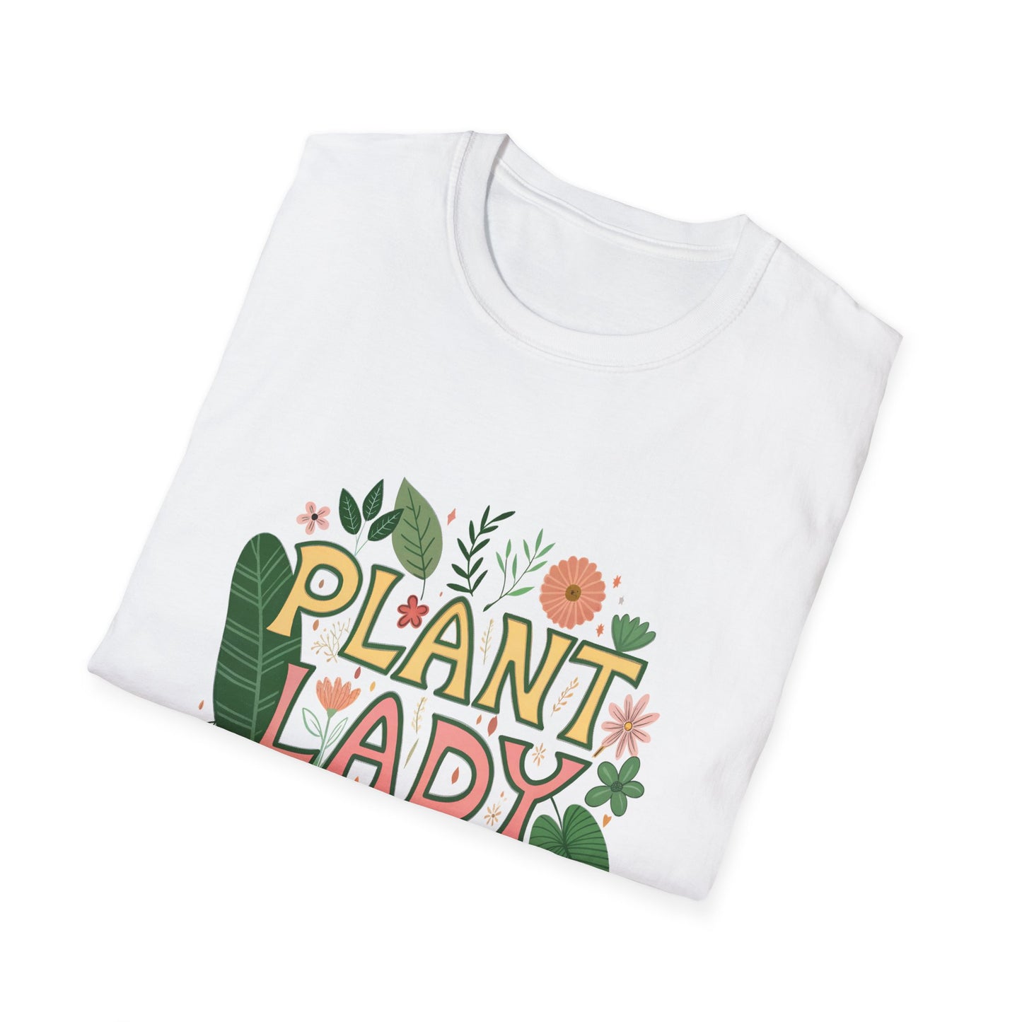 Plant Lady T-Shirt Perfect Gift for Gardeners Shirt for Plant Lover Mother's Day Birthday Everyday Wear