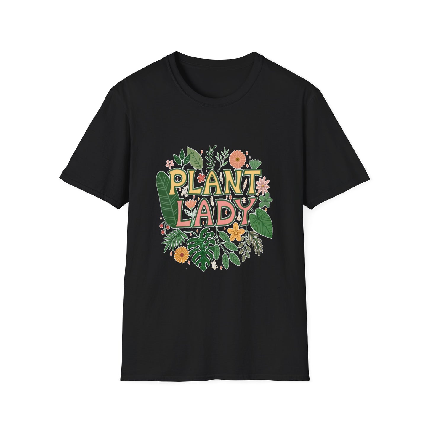 Plant Lady T-Shirt Perfect Gift for Gardeners Shirt for Plant Lover Mother's Day Birthday Everyday Wear