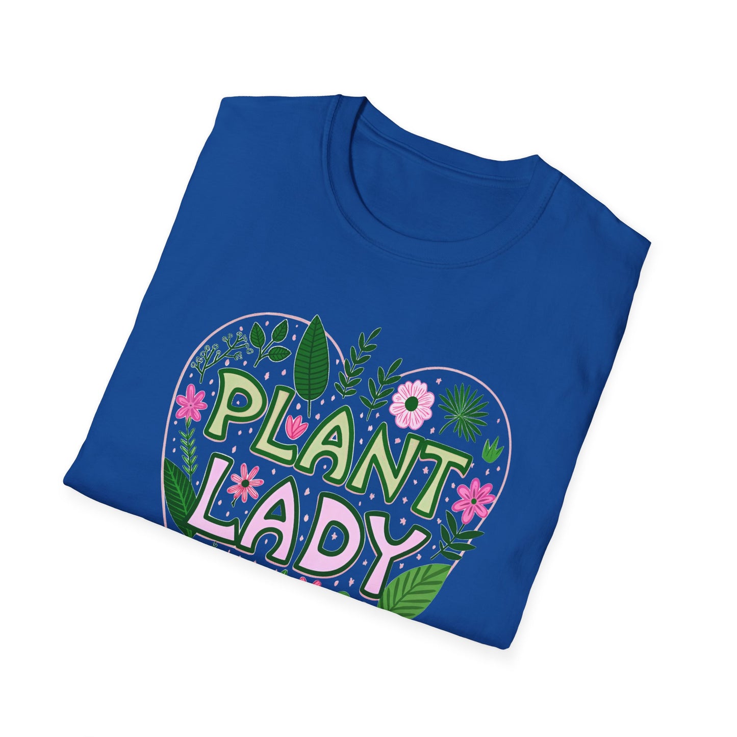Plant Lady T-Shirt Heart Gift for Gardeners Shirt for Plant Lover Mother's Day Birthday Everyday Wear