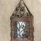Vintage Metal Glass Hanging Lantern Candle Holder Gift Home Patio Decor