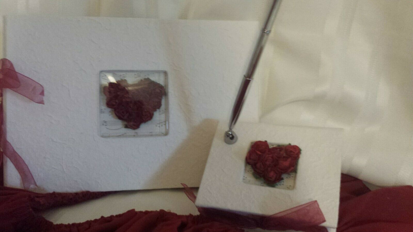 8 pc. Red Rose - Flower of Love Collection.WS