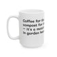 Coffee Lovers and Plant Lovers Ceramic Mug - 'Match Made in Heaven'