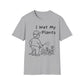 Funny Plant Lover T-Shirt, Gardening Gift, Unisex Tee, I Wet My Plants Shirt, Graphic Shirt
