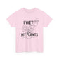 Funny Plant Lover Tee, I Wet My Plants Shirt, Gardening Gift, Unisex Cotton T-Shirt, Plant Parent Apparel, Houseplant Humor Tee