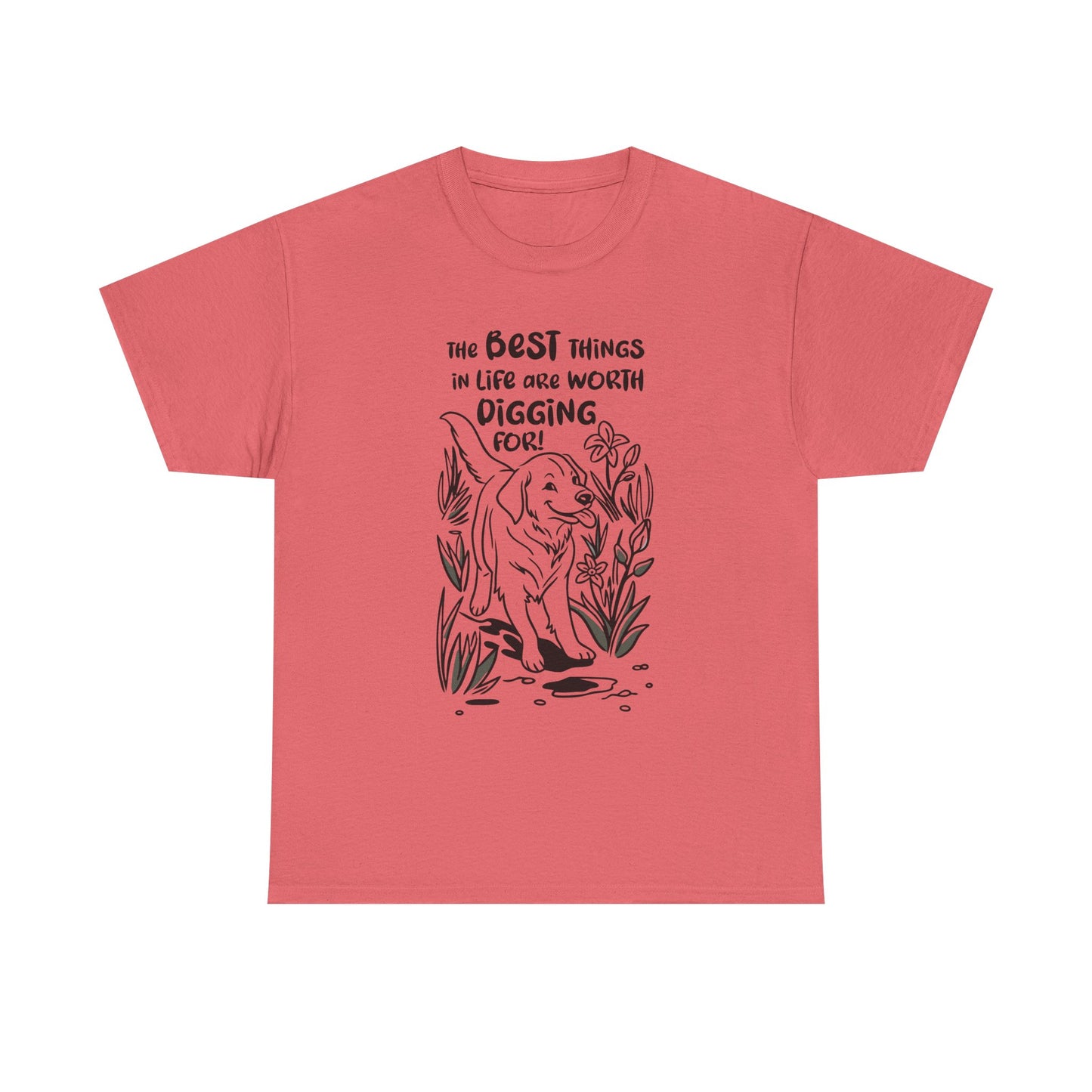 T-Shirt for Garden Lover Gift for Dog Lover Shirt Pet Parent Gift for Gardening Lover Cute Dog T-Shirt Nature Tee