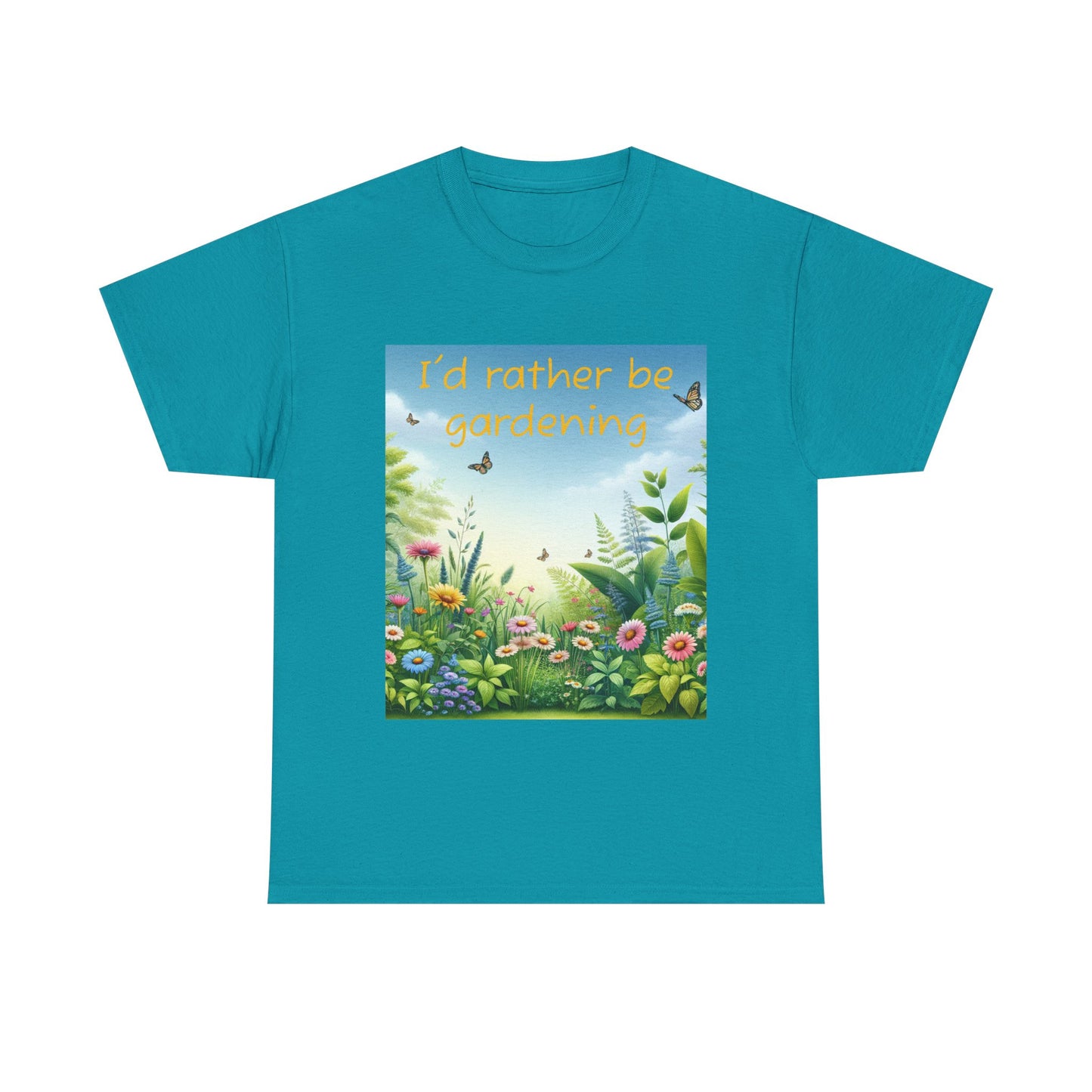 Gardening Tee - I'd Rather be Gardening