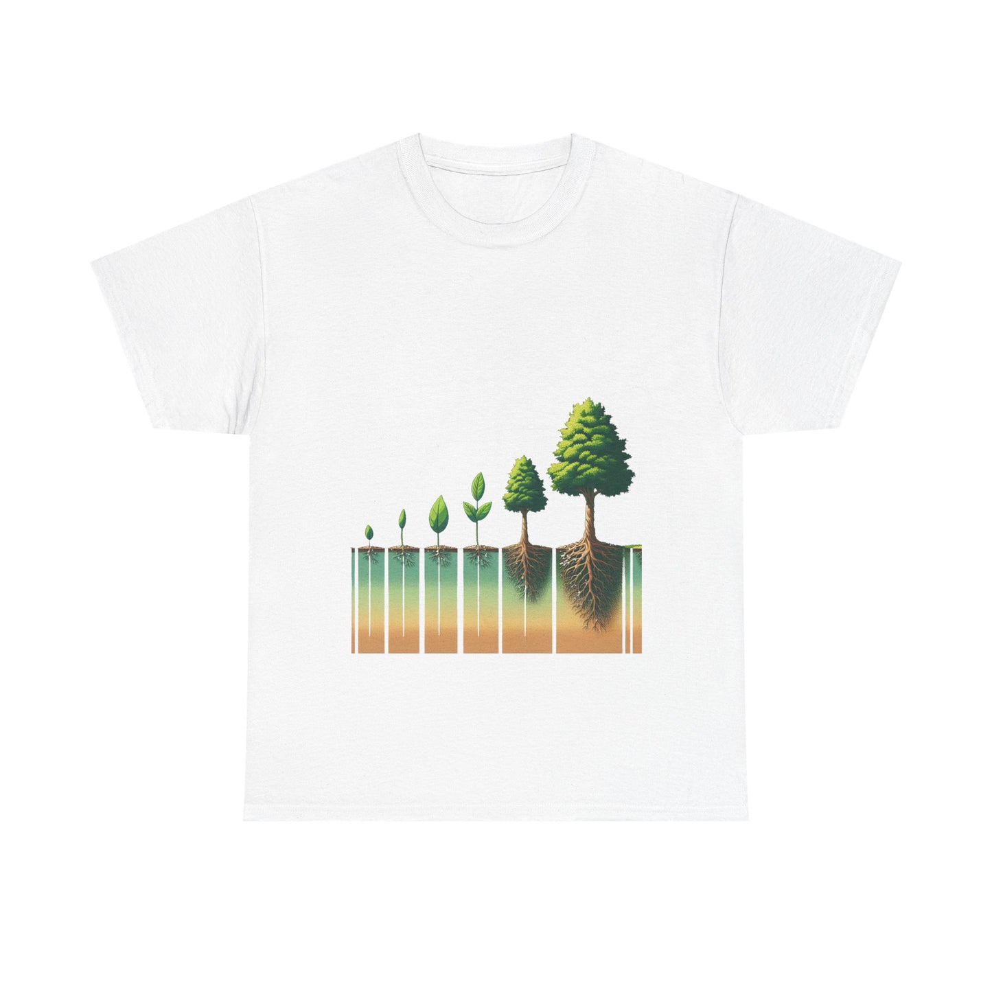 T-Shirt 'Great Things Take Time to Grow' Unisex Tee