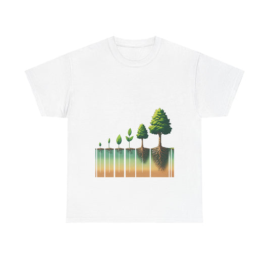 T-Shirt 'Great Things Take Time to Grow' Unisex Tee