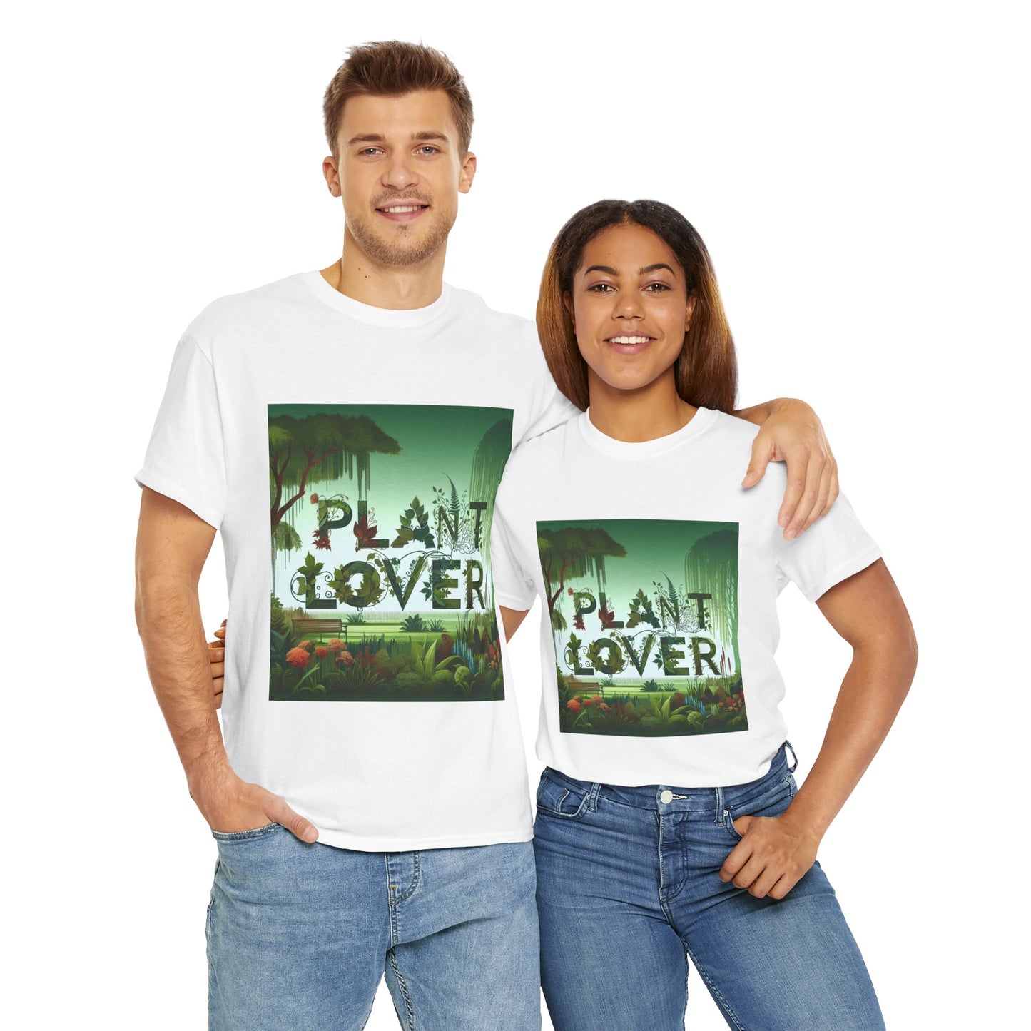 Plant Lover Unisex Heavy Cotton Tee - Perfect for Nature Enthusiasts