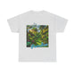 Tropical Jungle Unisex Heavy Cotton Tee - Create your own Paradise