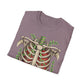 T-Shirt for Plant Lover Shirt Nature Lover Gift Cute Graphic Tee Plant Heart Skeleton Shirt Ribcage