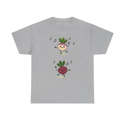 Turnip the Beet Tee, Funny Unisex Humor Shirt, Cute Gardening Gift, Music Lover Apparel, Vegetable Lovers Tees