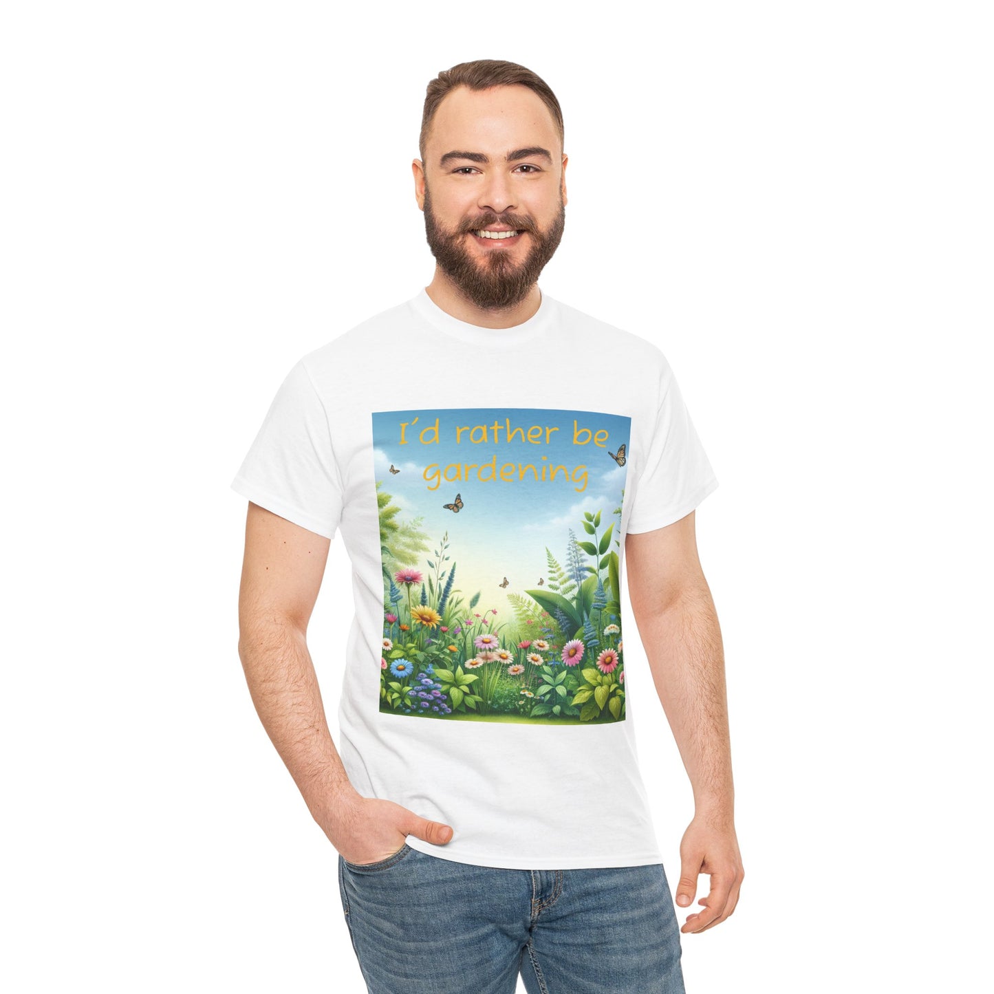 Gardening Tee - I'd Rather be Gardening