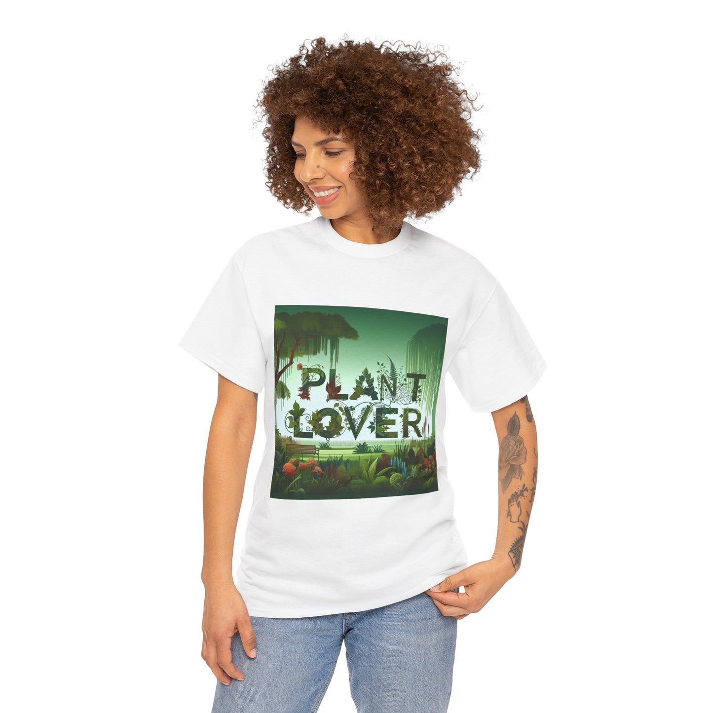 Plant Lover Unisex Heavy Cotton Tee - Perfect for Nature Enthusiasts