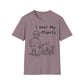 Funny Plant Lover T-Shirt, Gardening Gift, Unisex Tee, I Wet My Plants Shirt, Graphic Shirt