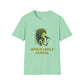 T-Shirt for Plant Lover Tee Led Zeppelin Inspired Singing Sapling Whole Lotta Love Leaves Nature Graphic Shirt Music Fan Gift