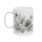 Tropical Botanical Ceramic Mug - Nature Inspired Coffee Cup