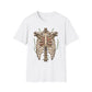 T-Shirt for Plant Lover Shirt Nature Lover Gift Cute Graphic Tee Plant Heart Skeleton Shirt Ribcage