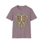 T-Shirt for Plant Lover Shirt Nature Lover Gift Cute Graphic Tee Plant Heart Skeleton Shirt Ribcage