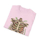T-Shirt for Plant Lover Shirt Nature Lover Gift Cute Graphic Tee Plant Heart Skeleton Shirt Ribcage