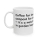 Coffee Lovers and Plant Lovers Ceramic Mug - 'Match Made in Heaven'