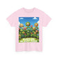 Plants Lovers Tee - Smiling Flowers 'Plants are My Happy Place'