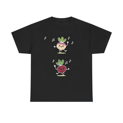 Turnip the Beet Tee, Funny Unisex Humor Shirt, Cute Gardening Gift, Music Lover Apparel, Vegetable Lovers Tees