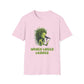 T-Shirt for Plant Lover Tee Led Zeppelin Inspired Singing Sapling Whole Lotta Love Leaves Nature Graphic Shirt Music Fan Gift