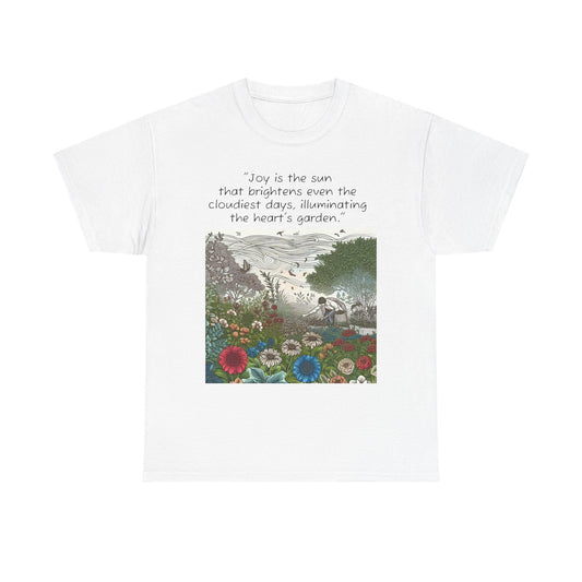 Garden Theme Unisex Tee - 'Joy is the Sun'