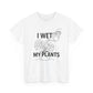 Funny Plant Lover Tee, I Wet My Plants Shirt, Gardening Gift, Unisex Cotton T-Shirt, Plant Parent Apparel, Houseplant Humor Tee