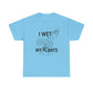 Funny Plant Lover Tee, I Wet My Plants Shirt, Gardening Gift, Unisex Cotton T-Shirt, Plant Parent Apparel, Houseplant Humor Tee
