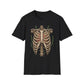 T-Shirt for Plant Lover Shirt Nature Lover Gift Cute Graphic Tee Plant Heart Skeleton Shirt Ribcage