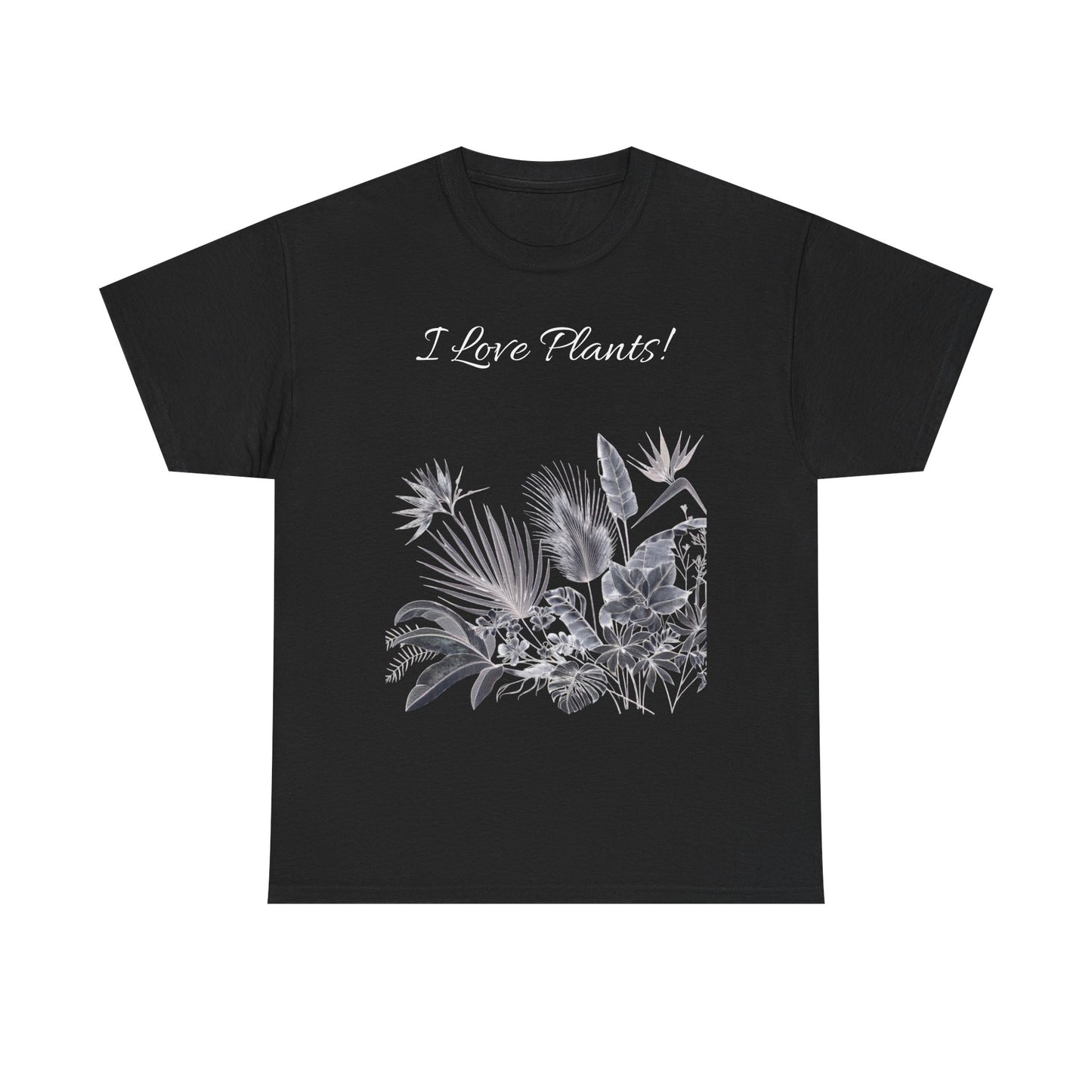 Plant Tee - I Love Plants Tropical Design