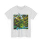 Tropical Jungle Unisex Heavy Cotton Tee - Create your own Paradise