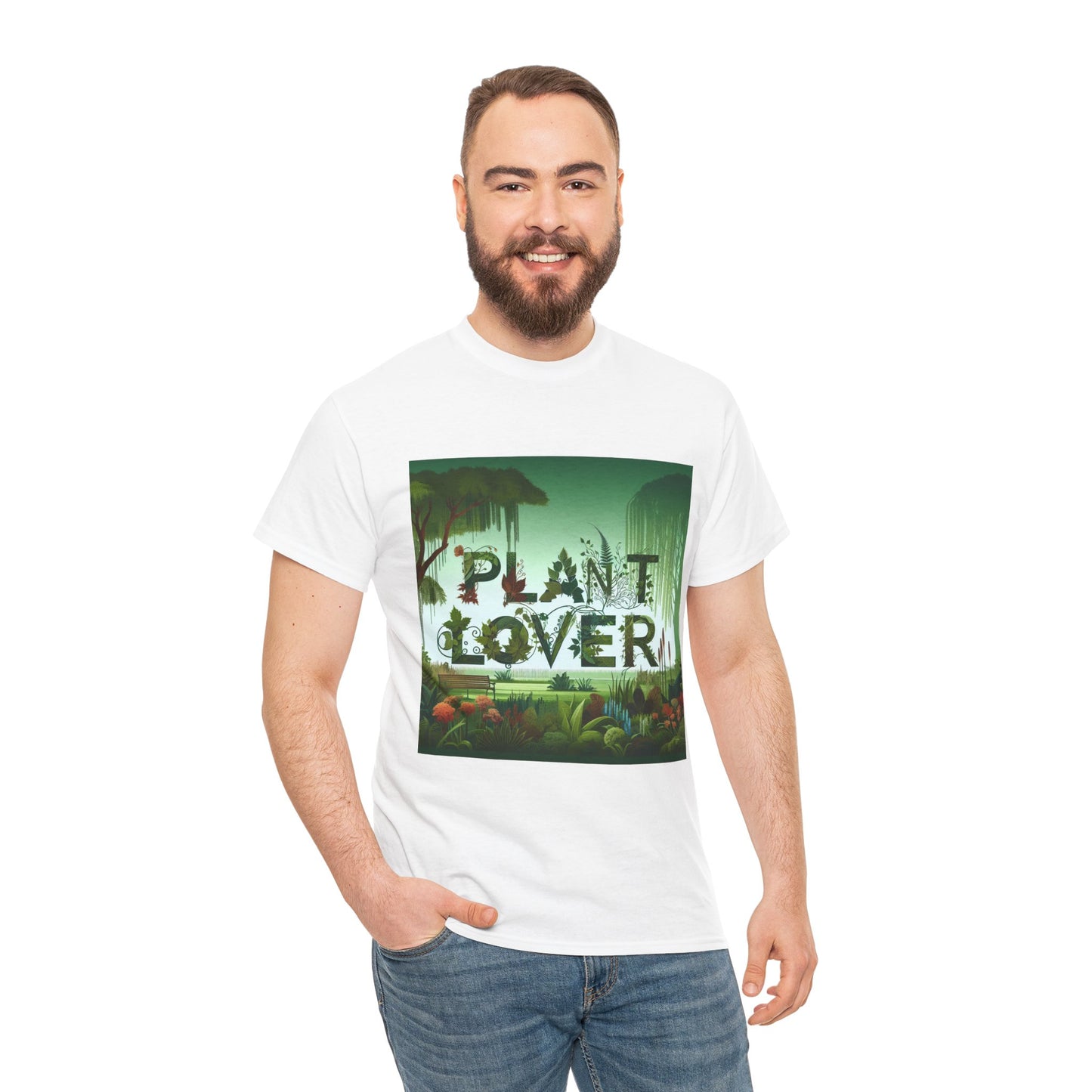 Plant Lover Unisex Heavy Cotton Tee - Perfect for Nature Enthusiasts