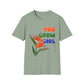 T-Shirt for Plant Lover Tropical Floral Tee Positive Affirmation Shirt Gift for Her Summer Outdoor Wear Garden Lover Shirt You Grow Girl