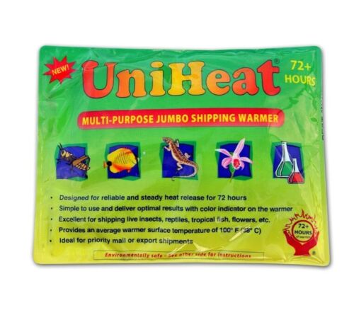 Heat Pack Uniheat 72 Hour Shipping Warmer sold with Plant Purchase Only